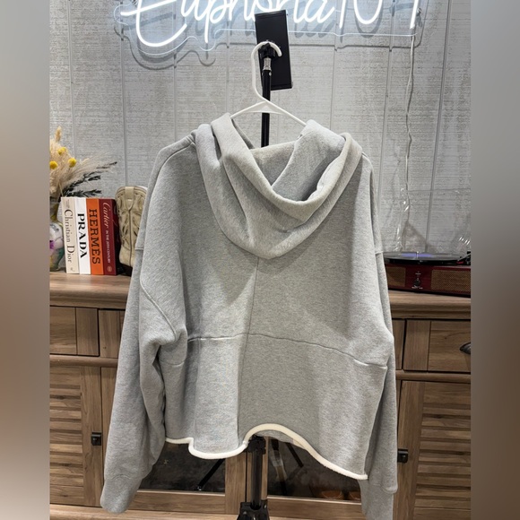 Purple brand Gray Distressed Hoodie - Picture 6 of 7